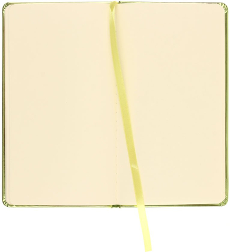 Книжка записная Crystal Collection, 100*181 мм, 96 л., «Желто-зеленый»