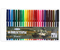 Фломастеры Darvish для мальчиков, 24 цвета, толщина линии 1-2 мм, вентилируемый колпачок 