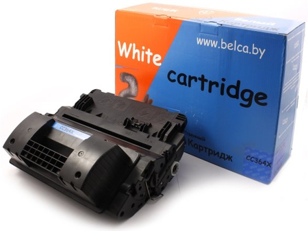 Тонер-картридж White Cartridge CC364X, черный, ресурс 24000 страниц Тонер-картридж White Cartridge CC364X, черный, ресурс 24000 страниц