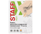Бумага масштабно-координатная «миллиметровка» Staff, А3 (297*420 мм), 10 л., оранжевая сетка