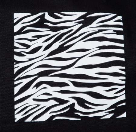Шопер (сумка) Sima-Land (текстиль), 350*400 мм, «Зебра», черная Шопер (сумка) Sima-Land (текстиль), 350*400 мм, «Зебра», черная