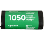 Пакеты для мусора Optiline «Особо прочные», 35 л, 30 шт., черные