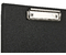 Папка пластиковая с пружинным скоросшивателем и верхним прижимом Economix , толщина пластика 0,7 мм, черная