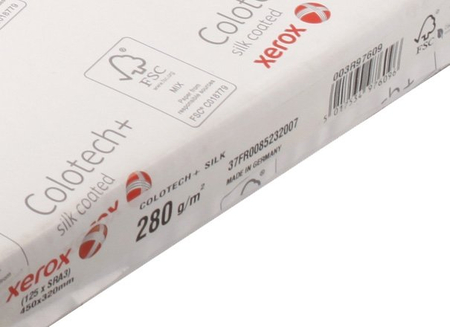 Бумага офисная Xerox Colotech+ Silk coated, SRА3 (450*320 мм), 280 г/м2, 125 л.