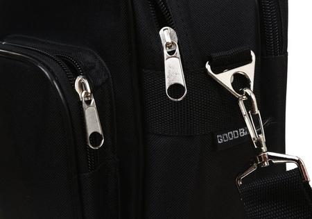 Сумка мужская на плечо с ручкой Good Bag, 380*280*160 мм, черная 