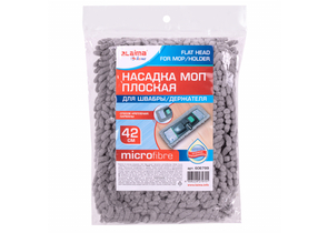 Насадка для швабры «Моп» Laima Home, 42×12 см, серая