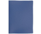 Папка пластиковая на 100 файлов Basic, толщина пластика 0,8 мм, синяя