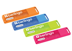 Грифели для автоматических карандашей Berlingo, толщина грифеля 0,5 мм, твердость ТМ, 12 шт., корпус ассорти