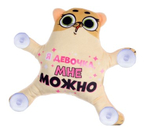 Автоигрушка на присосках Sima-Land, 20×20×5 см, «Я девочка, мне можно»