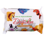 Мыло туалетное «Детское», 100 г, с ромашкой Мыло туалетное «Детское», 100 г, с ромашкой