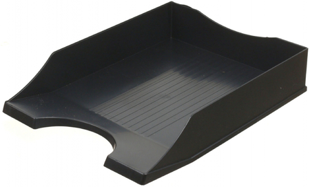 Лоток горизонтальный Attache Economy Office «Гранд», 340*250*65 мм, черный