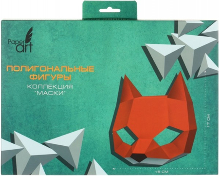 Бумажный конструктор Paper Art, «Маска лисы» Бумажный конструктор Paper Art, «Маска лисы»