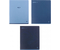 Тетрадь общая А5, 48 л. на скобе BG Monocolor. Blue, 163*205 мм, клетка, ассорти