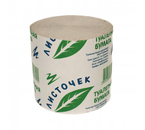 Бумага туалетная «Листочек», 1 рулон, ширина 75 мм, серая