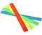 Линейка пластиковая Brauberg Neon, 30 см, ассорти