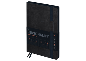 Ежедневник датированный на 2027 год BG Personality. Onyx, 145×210 мм, 176 л., графитовый Ежедневник датированный на 2027 год BG Personality. Onyx, 145×210 мм, 176 л., графитовый