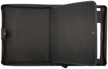 Папка деловая «Менеджер-Люкс», 360*290*35 мм, черная Папка деловая «Менеджер-Люкс», 360*290*35 мм, черная