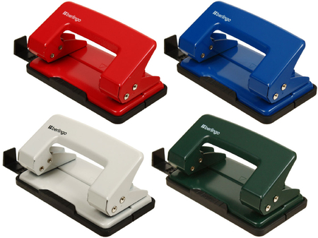 Дырокол Berlingo, 105*60 мм, 10 л., ассорти