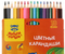 Карандаши цветные «Енот в Индии», 18 цветов, длина 175 мм