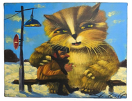 Картина «Старые друзья» (Стратович В.В.)