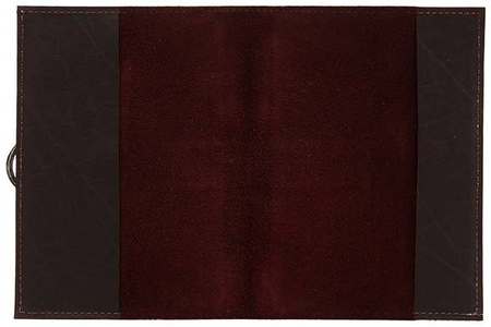 Обложка для паспорта «Макей» 009-07-10-14, 130*95 мм, темно-коричневая