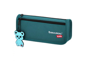 Пенал мягкий Brauberg Kids, 220×100×60 мм, Cool Bear Пенал мягкий Brauberg Kids, 220×100×60 мм, Cool Bear