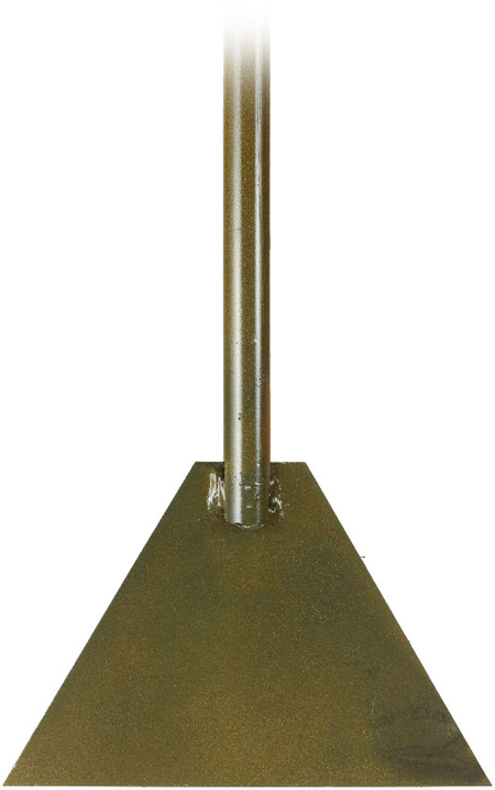 Ледоруб металлический с черенком, 19*12,5 см, длина черенка - 120 см
