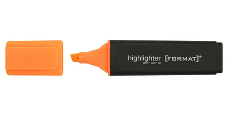 Маркер-текстовыделитель Format Highlighter, оранжевый