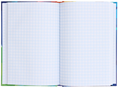 Книжка записная «Проф-пресс», 103*148 мм, 96 л., клетка, «Цветной геометрический узор»