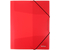 Папка пластиковая на резинке Berlingo Standart, толщина пластика 0,5 мм, красная