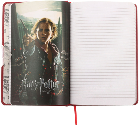 Книжка записная «Гарри Поттер», 145*220 мм, 96 л., линия, «Хогвартс»
