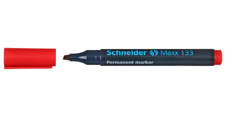 Маркер перманентный Schneider 133, красный