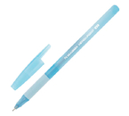 Ручка шариковая одноразовая Brauberg i-Stick Point, корпус голубой, стержень синий Ручка шариковая одноразовая Brauberg i-Stick Point, корпус голубой, стержень синий