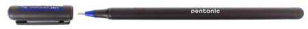 Ручка шариковая Linc Pentonic Silver, корпус серый, стержень синий