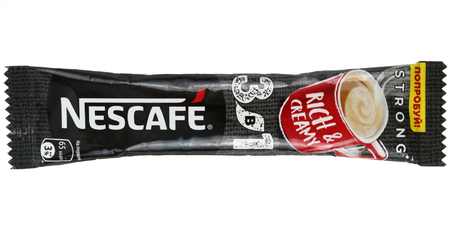 Кофе растворимый Nescafe 3в1, 16 г, «Крепкий», в стике