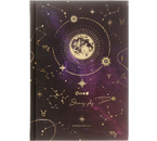 Ежедневник недатированный Staff (А5, фольга), 145×205 мм, 128 л., Starry