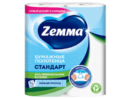Полотенца бумажные Zemma «Стандарт» (в рулоне) Полотенца бумажные Zemma «Стандарт» (в рулоне)