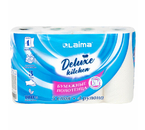 Полотенца бумажные Laima Delux (в рулоне), 4 рулона, ширина 215 мм, белые Полотенца бумажные Laima Delux (в рулоне), 4 рулона, ширина 215 мм, белые