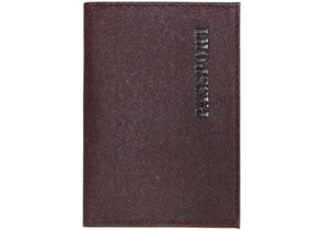 Обложка для паспорта OfficeSpace «Бизнес», 95×135 мм, коричневая