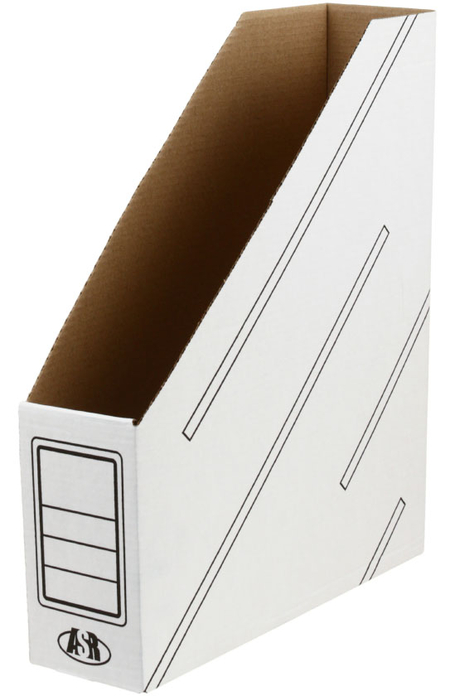 Лоток архивный ASR, корешок 75 мм, 255*320*75 мм, белый Лоток архивный ASR, корешок 75 мм, 255*320*75 мм, белый