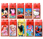 Карандаши цветные в картонной коробке, 12 цветов, ассорти