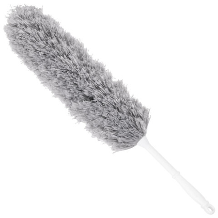 Щетка для уборки пыли Laima, длина 55 см, серая Щетка для уборки пыли Laima, длина 55 см, серая