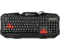 Клавиатура Dialog Gan-Kata KGK-11U мультимедийная игровая, USB, проводная, черная с красными вставками