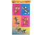 Наклейки голографические Action, 12*20,5 см, 3D Tom&Jerry