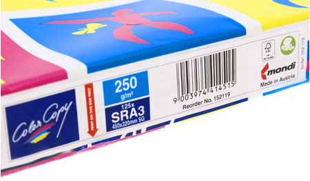 Бумага офисная Color Copy, SRА3 (450*320 мм), 250 г/м2, 125 л. 