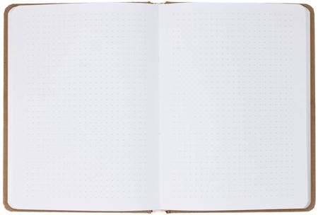 Книжка записная Bullet Journal, 145*195 мм, 80 л., точки, «Ананасы»