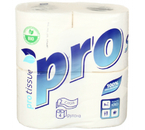 Бумага туалетная Protissue, 4 рулона, ширина 95 мм, белая Бумага туалетная Protissue, 4 рулона, ширина 95 мм, белая