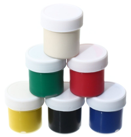 Гуашь «Джинсовая коллекция», 6 цветов*20 мл Гуашь «Джинсовая коллекция», 6 цветов*20 мл