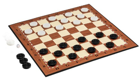 Игра настольная «Шашки», 33*33 см, d=2,5 см
