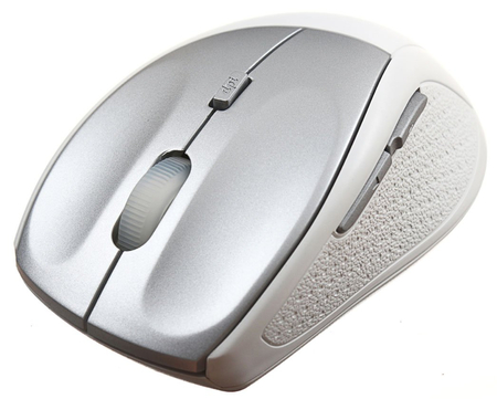 Клавиатура и мышь Dialog KMROK-0318U, беспроводные, белые с серебристым